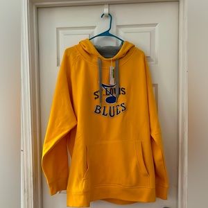 2 XL ST. LOUIS BLUES MENS HOODIES
